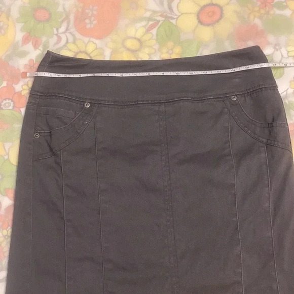 Vintage style cotton skirt Medium size interesting design - Picture 2 of 11